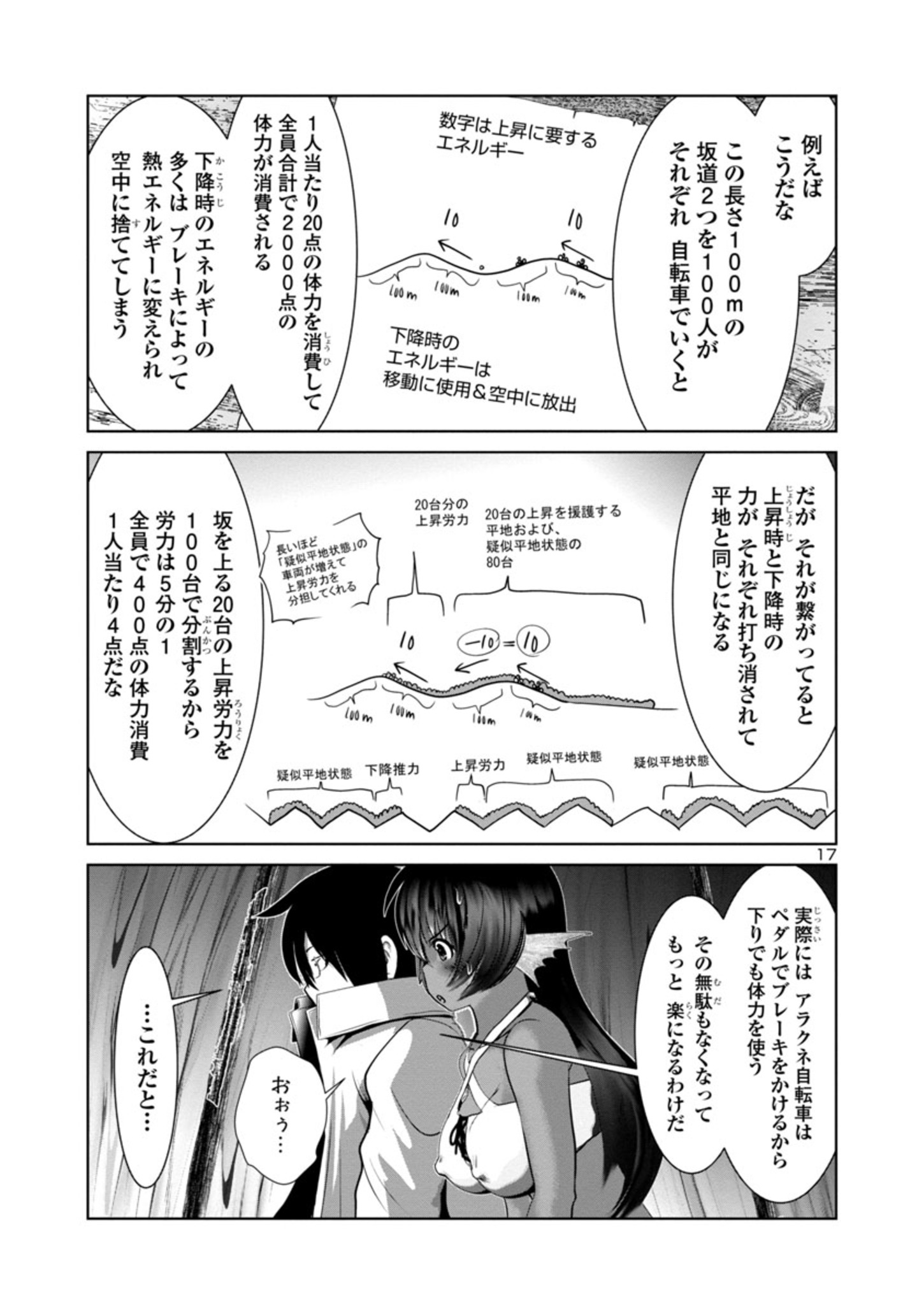 科学的に存在しうるクリーチャー娘の観察日誌 - 第61話 - Page 17