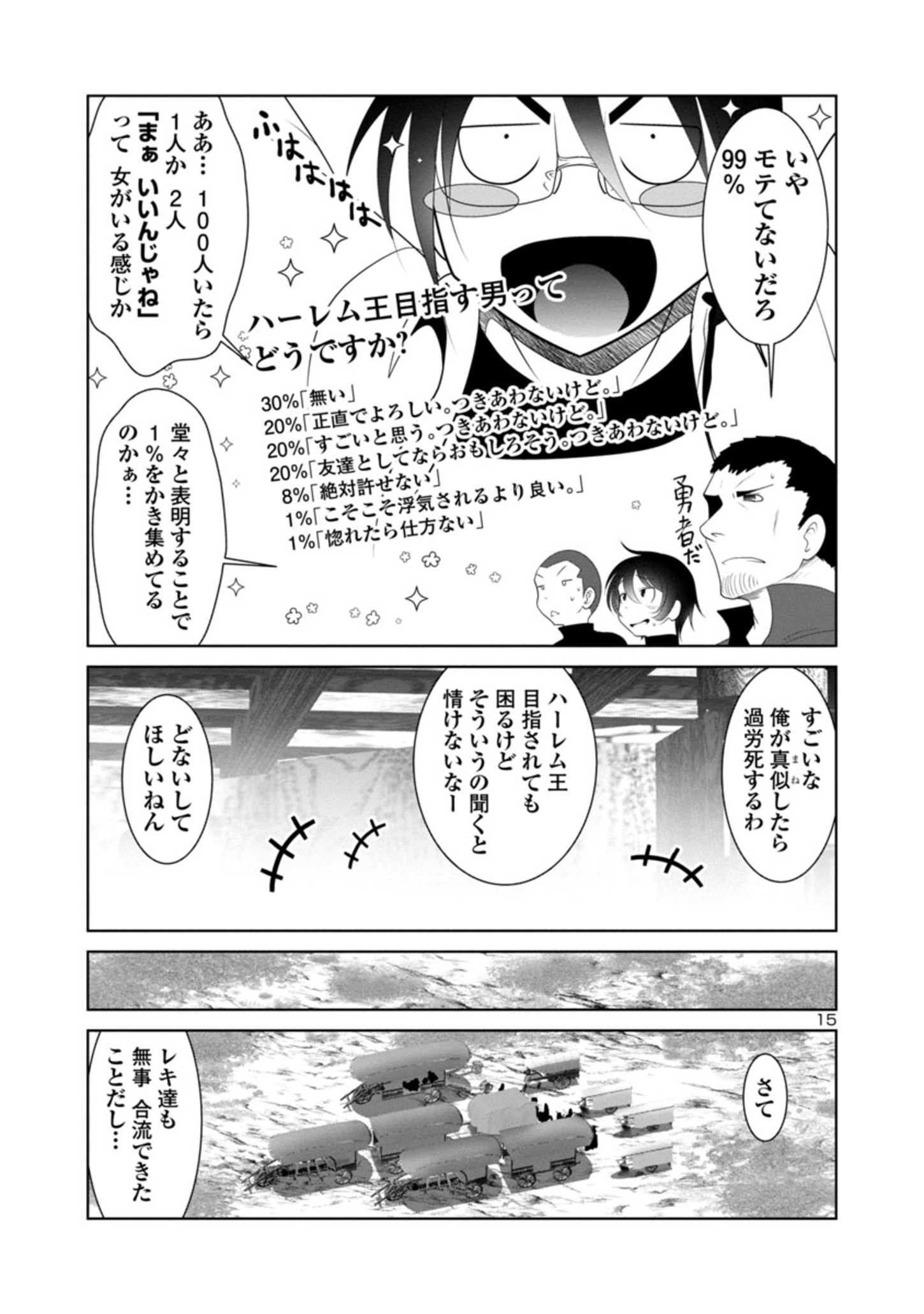 科学的に存在しうるクリーチャー娘の観察日誌 - 第38話 - Page 15