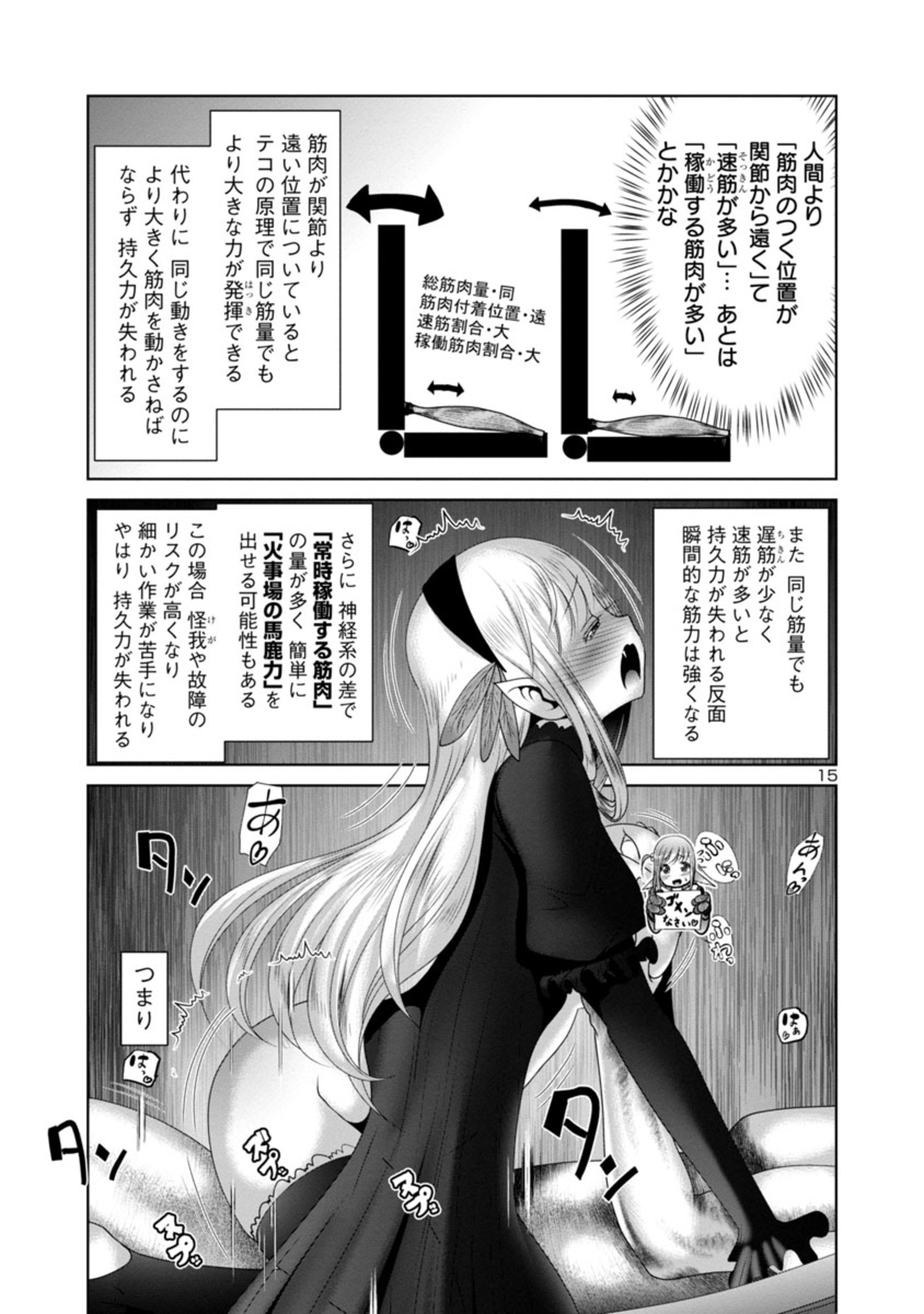 科学的に存在しうるクリーチャー娘の観察日誌 - 第32話 - Page 15