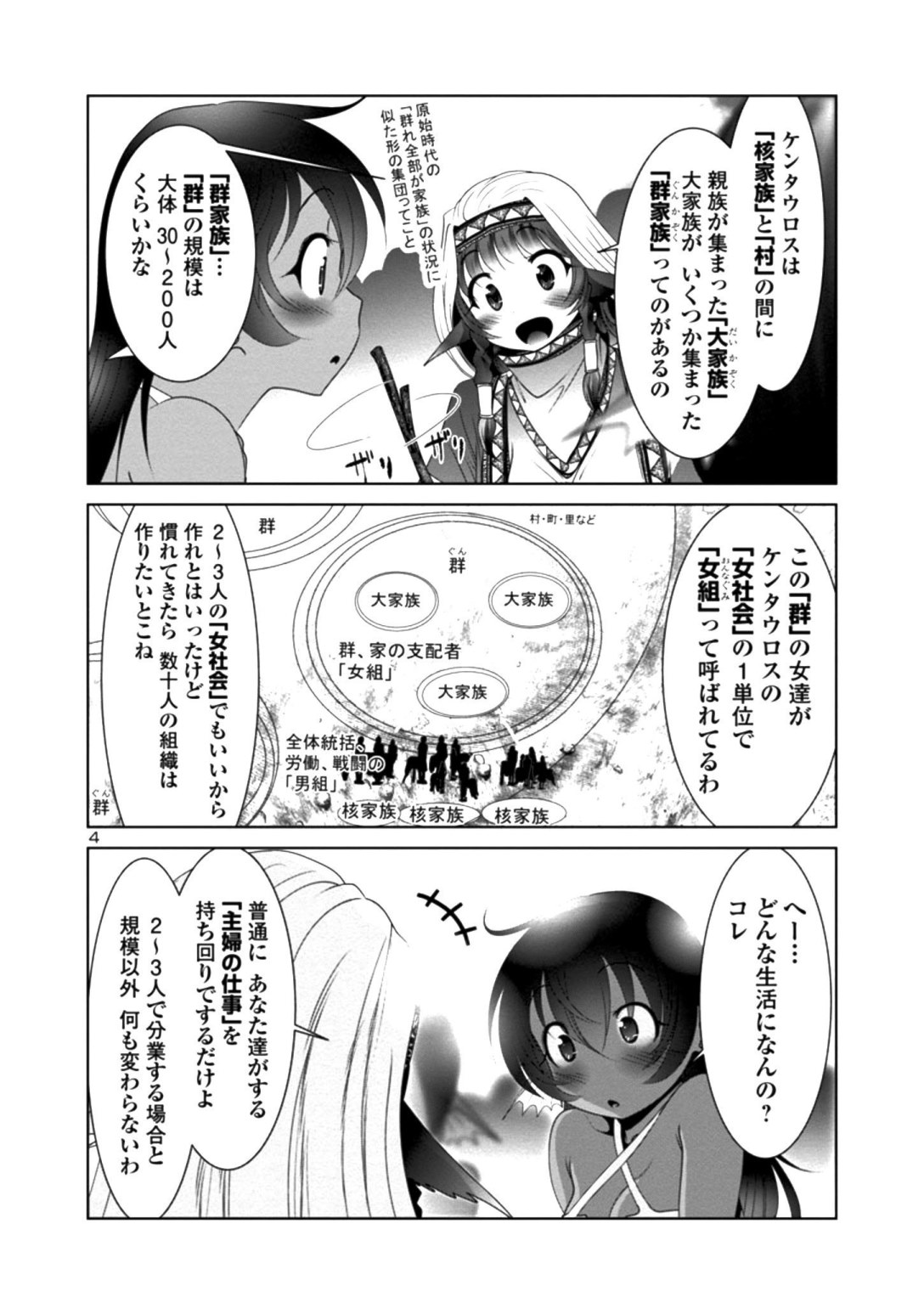 科学的に存在しうるクリーチャー娘の観察日誌 - 第26話 - Page 4