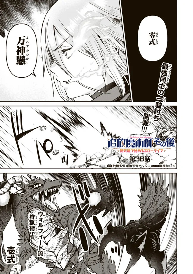 追放魔術師のその後　新天地で始めるスローライフ - 第36話 - Page 1