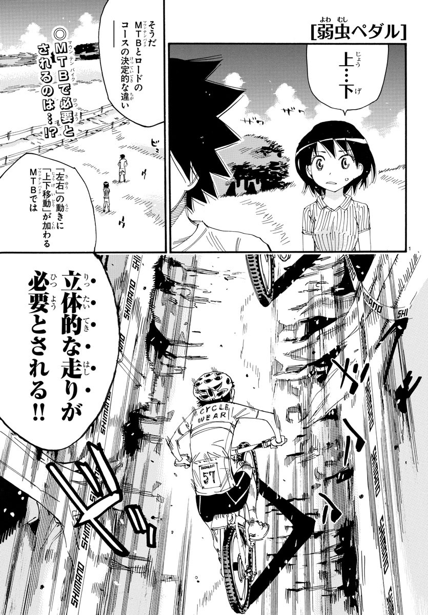 弱虫ペダル - 第582話 - Page 1