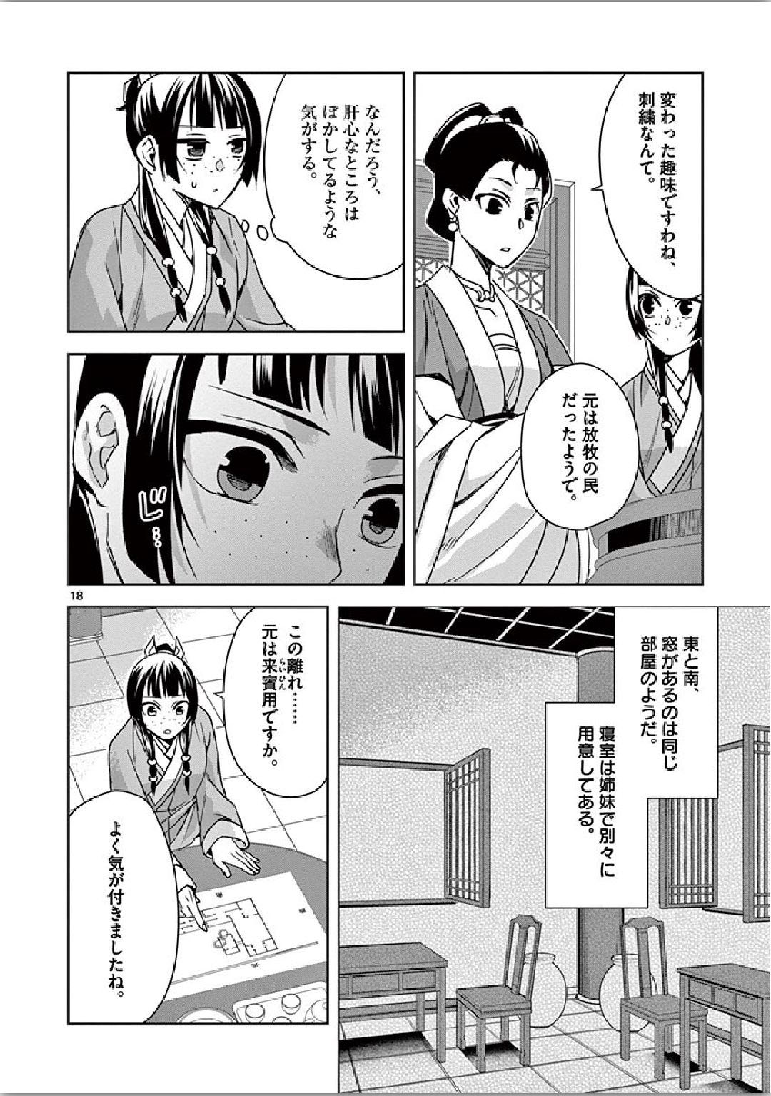 药屋少女的呢喃 (KURATA Minoji) - 第36話 - Page 18