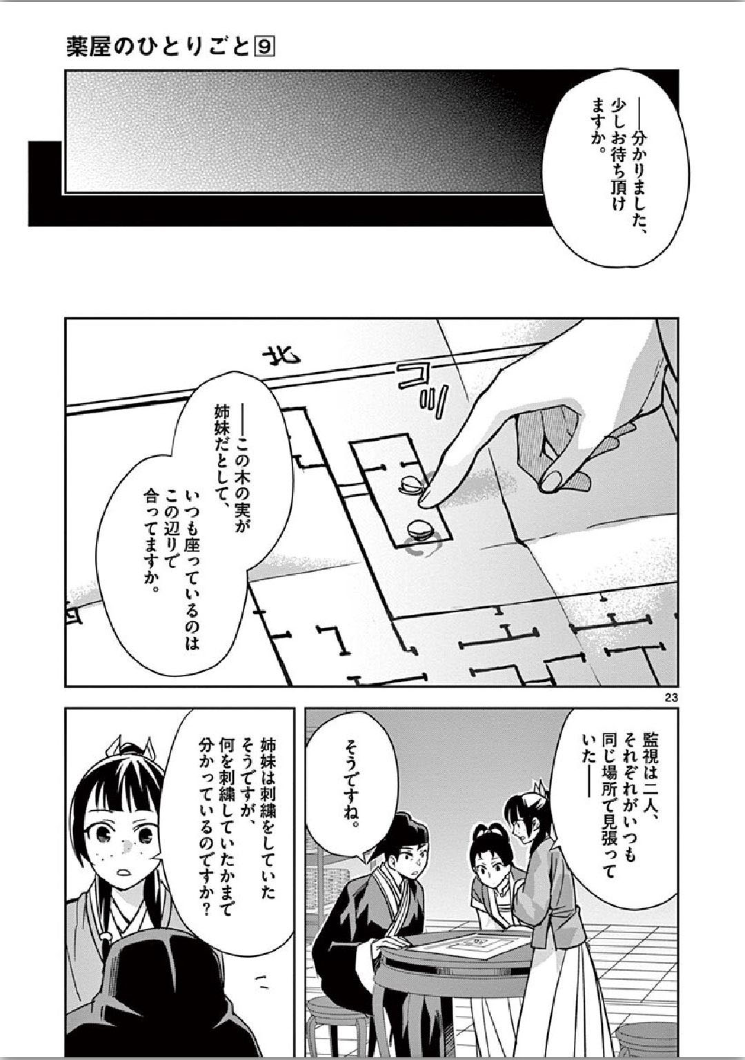 药屋少女的呢喃 (KURATA Minoji) - 第36話 - Page 23