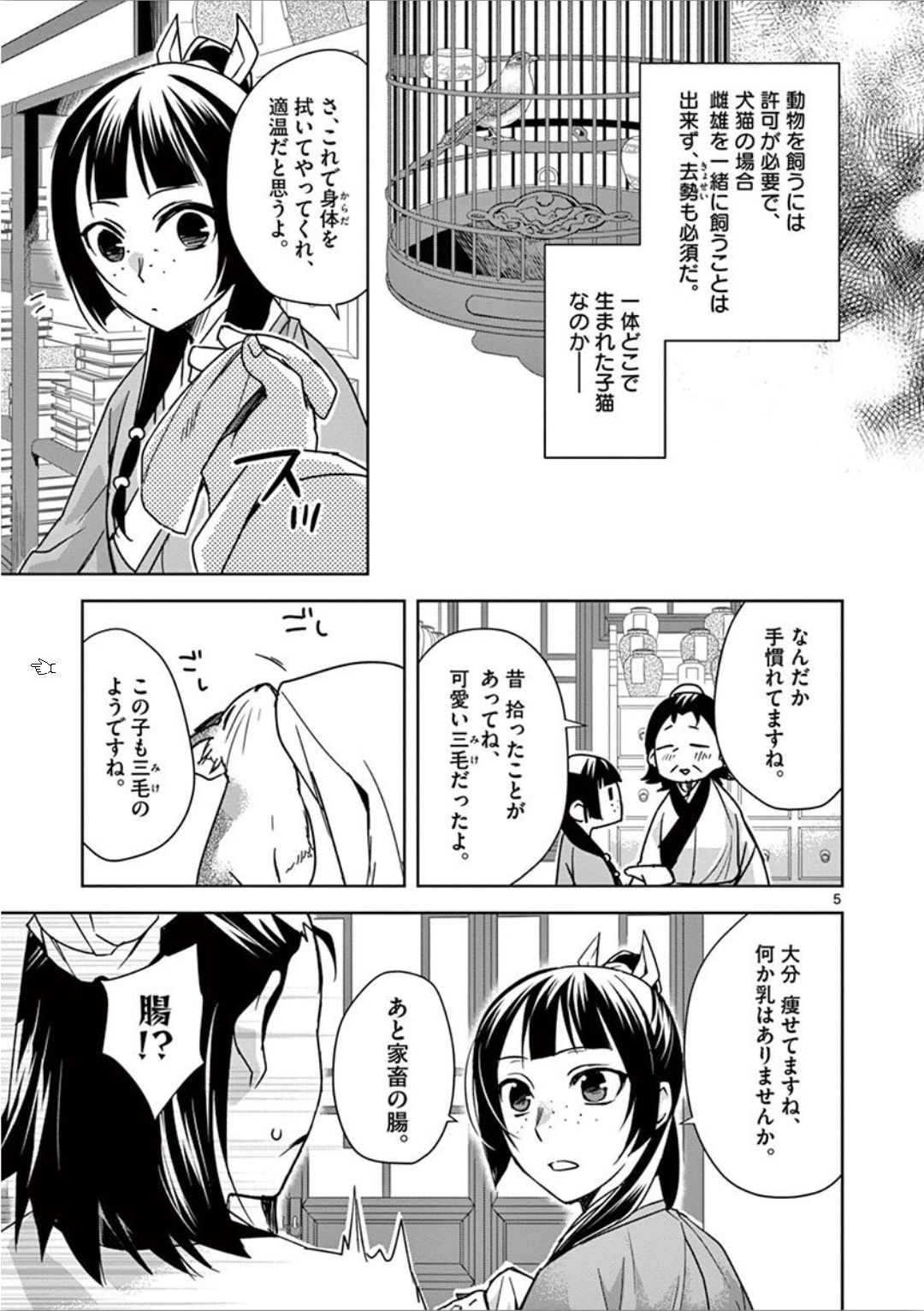 药屋少女的呢喃 (KURATA Minoji) - 第32話 - Page 5