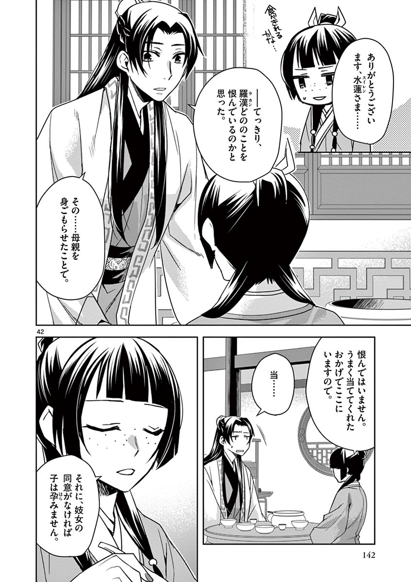 药屋少女的呢喃 (KURATA Minoji) - 第29話 - Page 42