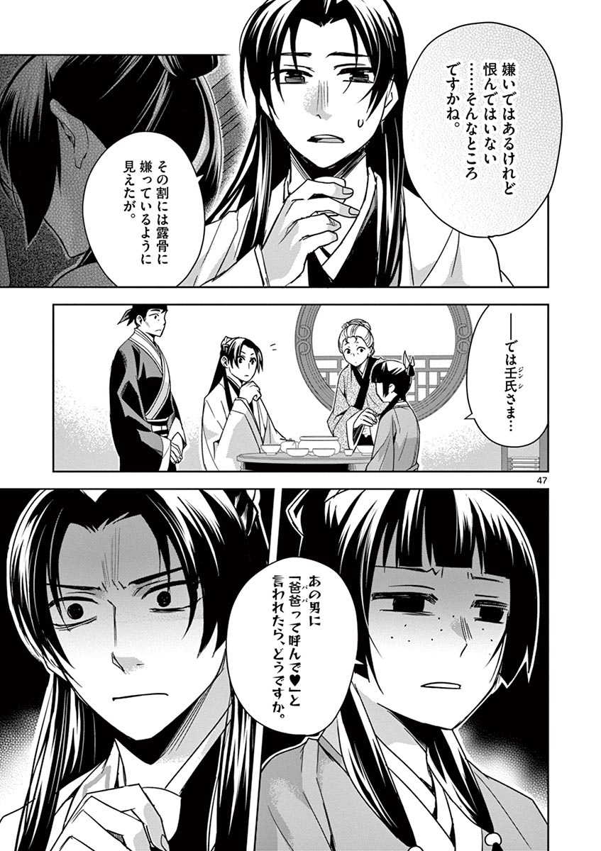 药屋少女的呢喃 (KURATA Minoji) - 第29話 - Page 47