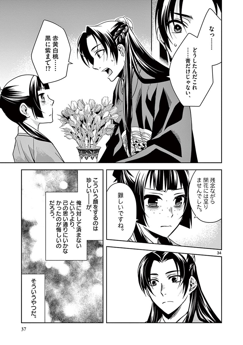 药屋少女的呢喃 (KURATA Minoji) - 第27話 - Page 34