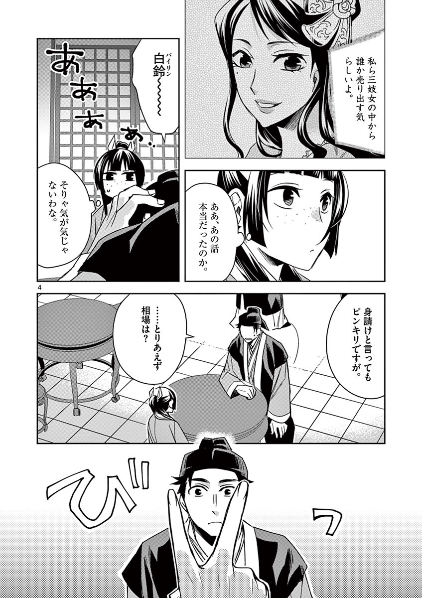 药屋少女的呢喃 (KURATA Minoji) - 第26話 - Page 4