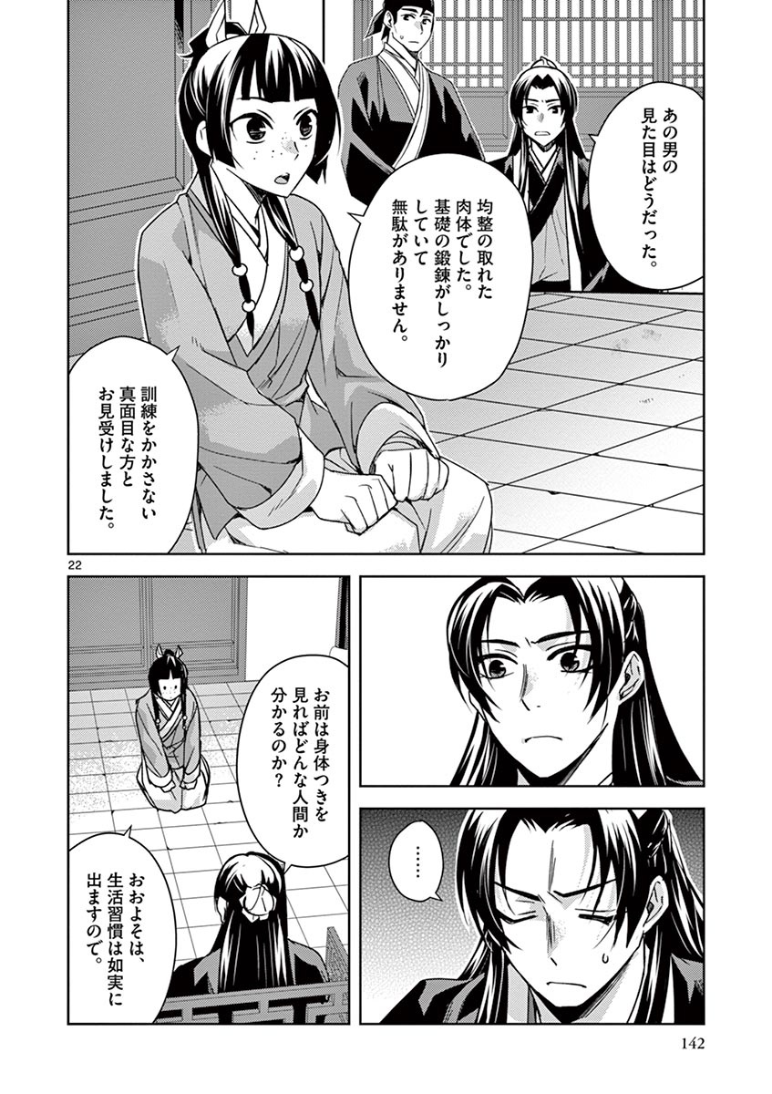 药屋少女的呢喃 (KURATA Minoji) - 第26話 - Page 22