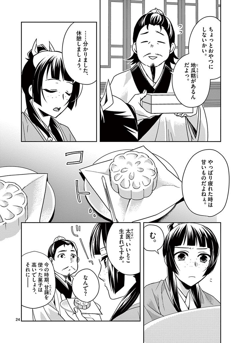 药屋少女的呢喃 (KURATA Minoji) - 第25話 - Page 24