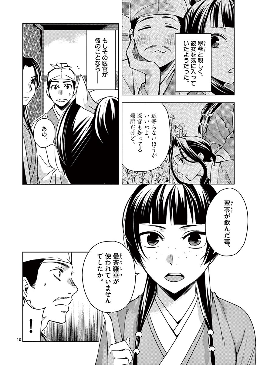 药屋少女的呢喃 (KURATA Minoji) - 第24話 - Page 10