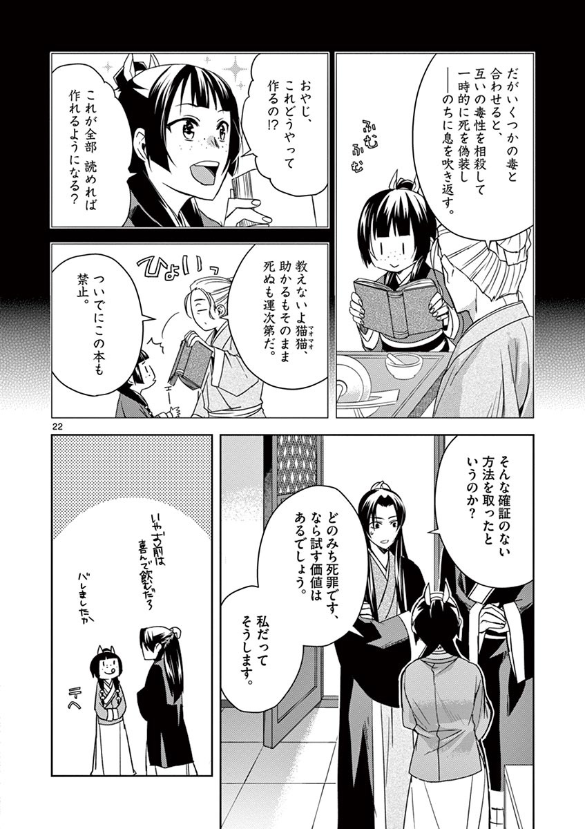 药屋少女的呢喃 (KURATA Minoji) - 第24話 - Page 22