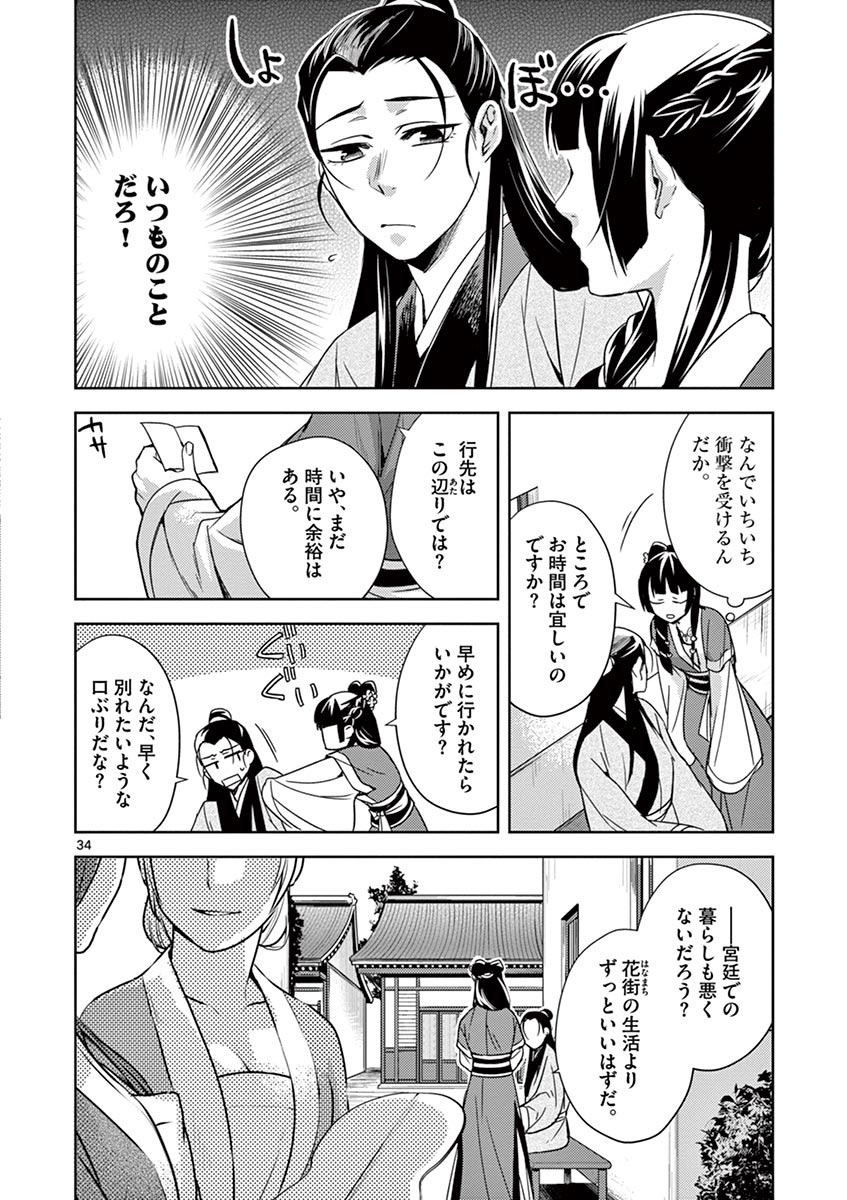 药屋少女的呢喃 (KURATA Minoji) - 第20話 - Page 34