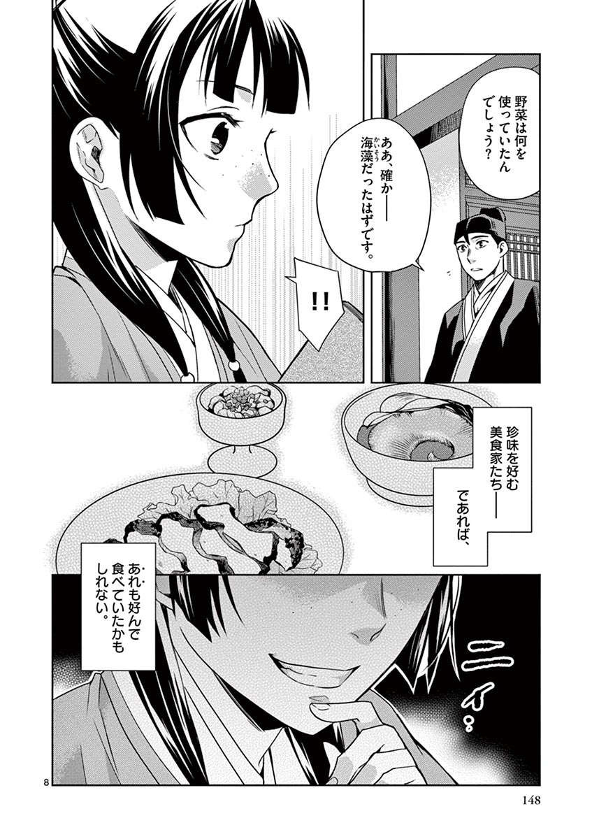 药屋少女的呢喃 (KURATA Minoji) - 第18話 - Page 8