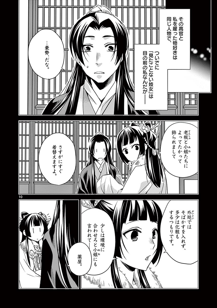 药屋少女的呢喃 (KURATA Minoji) - 第16話 - Page 10