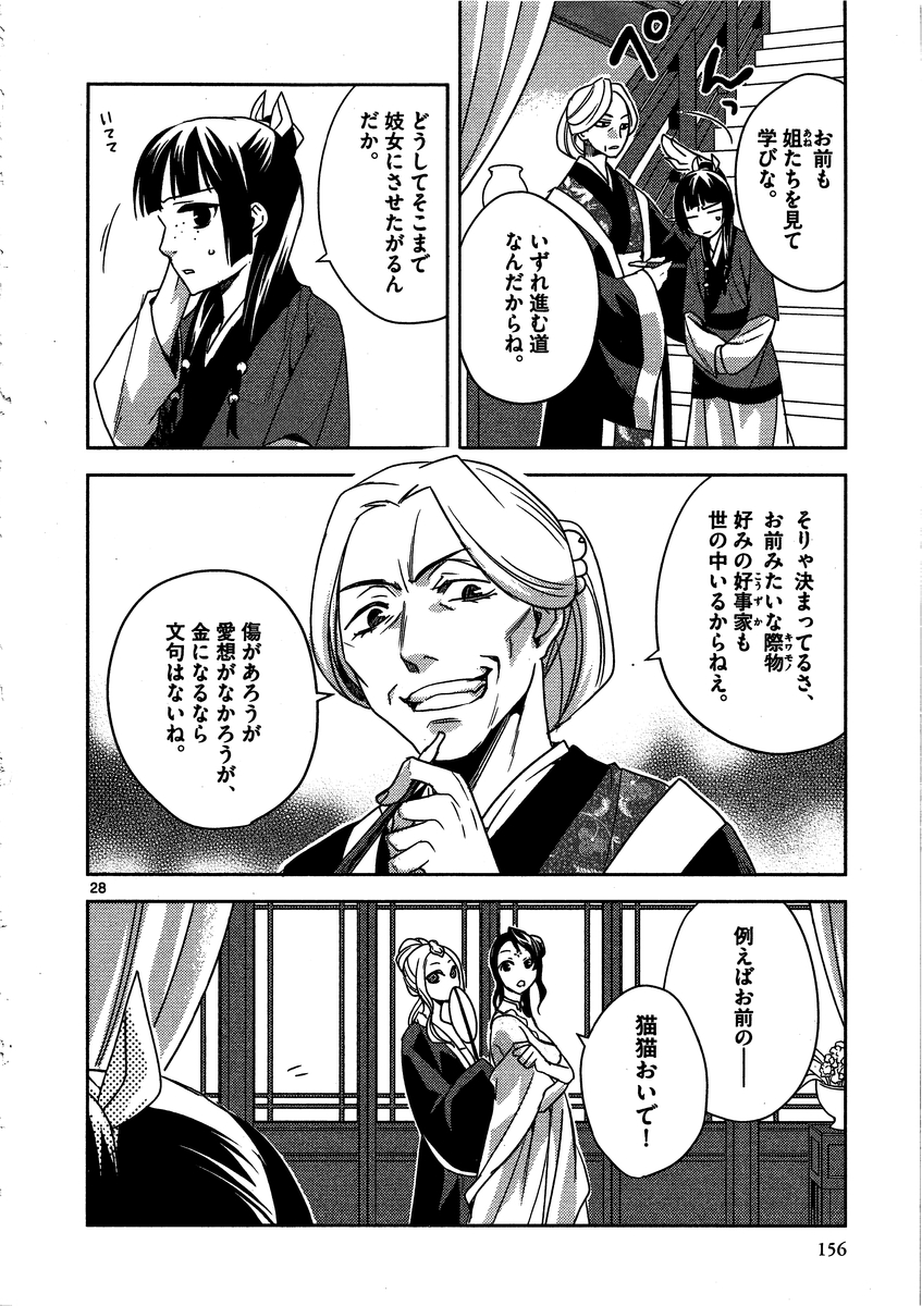 药屋少女的呢喃 (KURATA Minoji) - 第13話 - Page 28