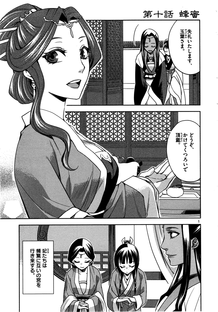 药屋少女的呢喃 (KURATA Minoji) - 第10話 - Page 1