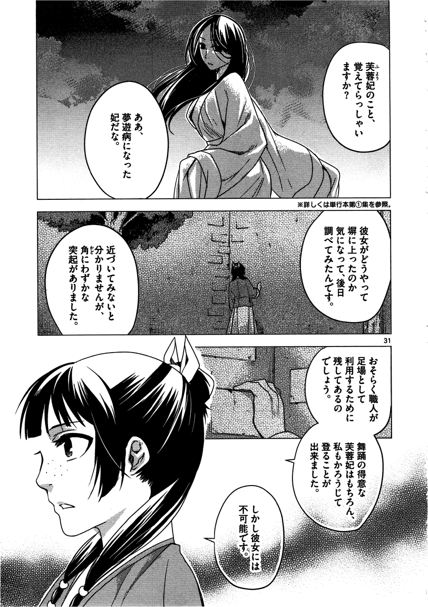 药屋少女的呢喃 (KURATA Minoji) - 第9話 - Page 31