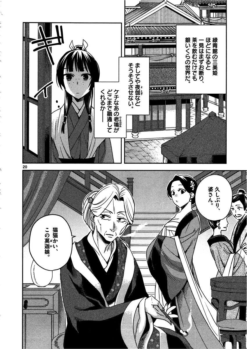 药屋少女的呢喃 (KURATA Minoji) - 第8話 - Page 20