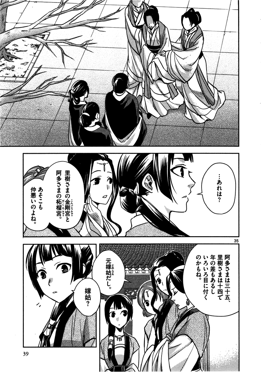 药屋少女的呢喃 (KURATA Minoji) - 第6話 - Page 35