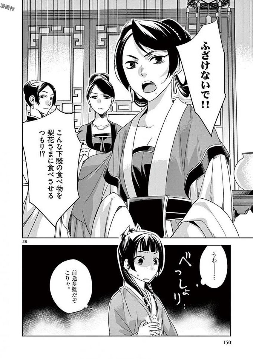 药屋少女的呢喃 (KURATA Minoji) - 第4話 - Page 28