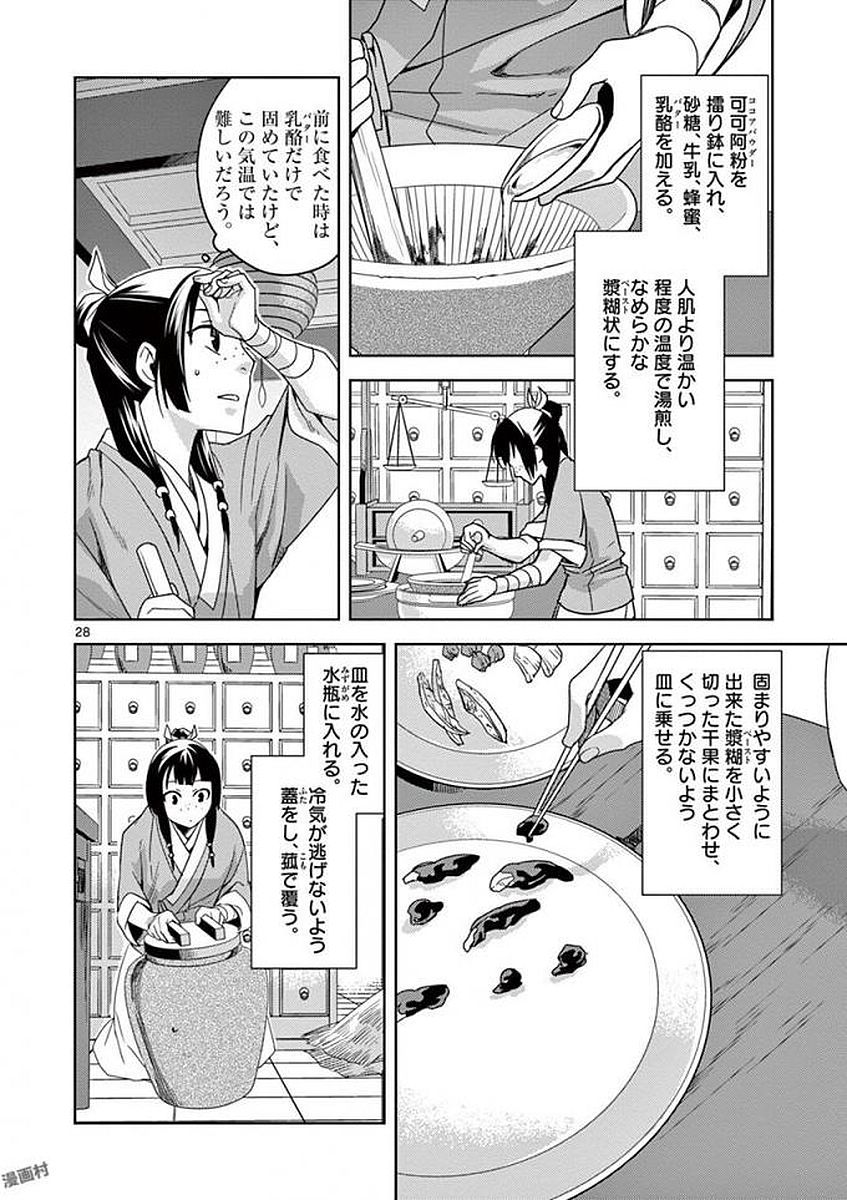 药屋少女的呢喃 (KURATA Minoji) - 第2話 - Page 28