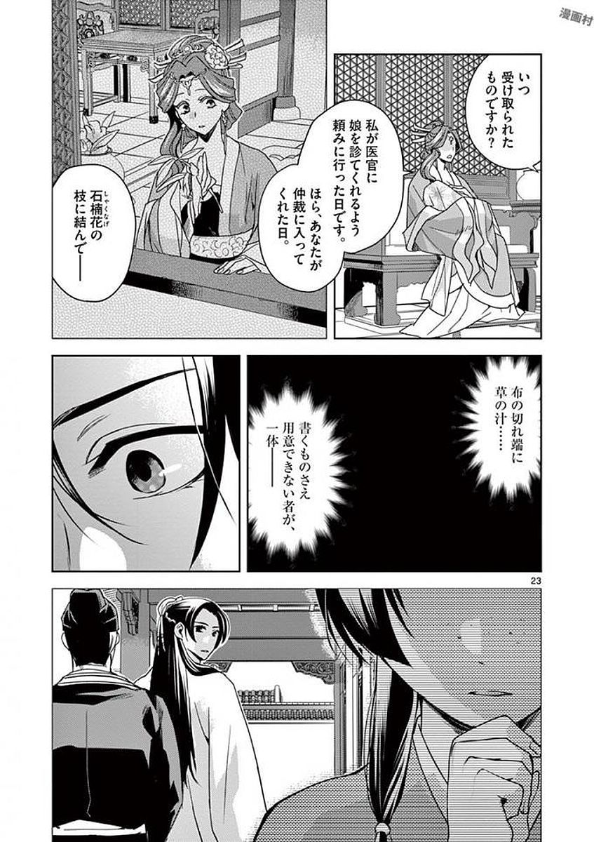 药屋少女的呢喃 (KURATA Minoji) - 第1話 - Page 23