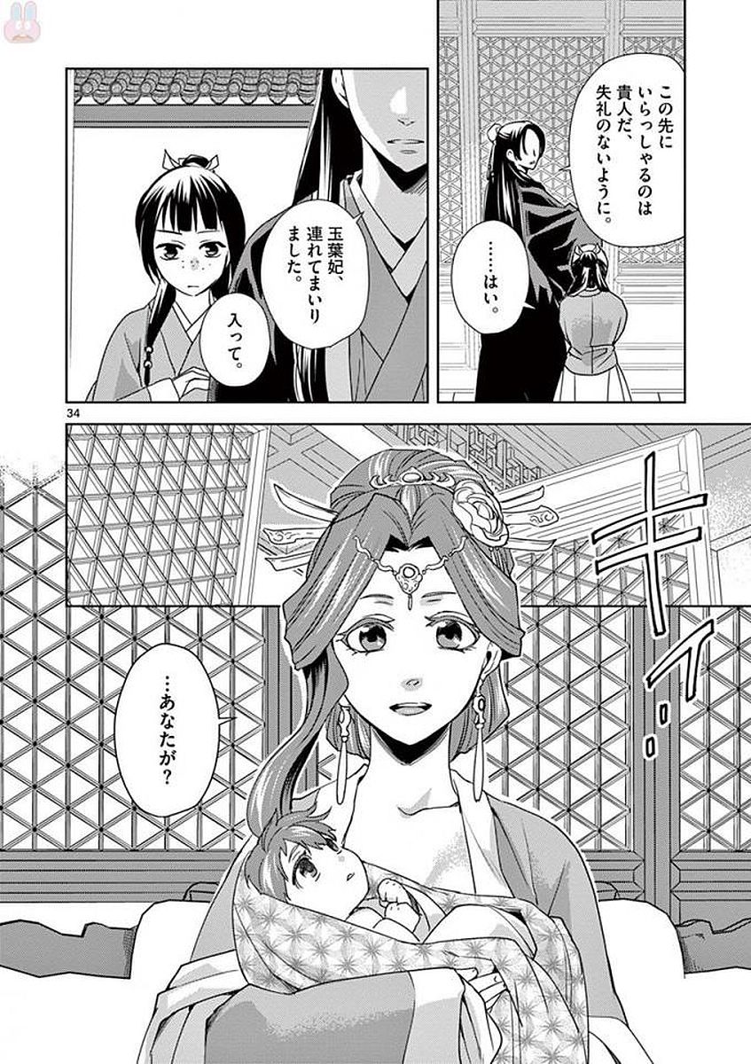 药屋少女的呢喃 (KURATA Minoji) - 第1話 - Page 34