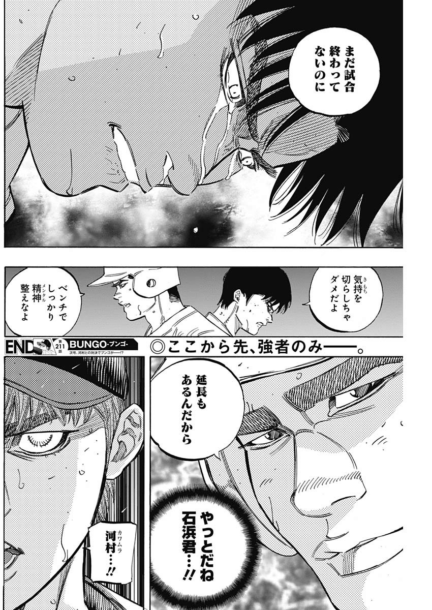 BUNGO-ブンゴ- - 第211話 - Page 19