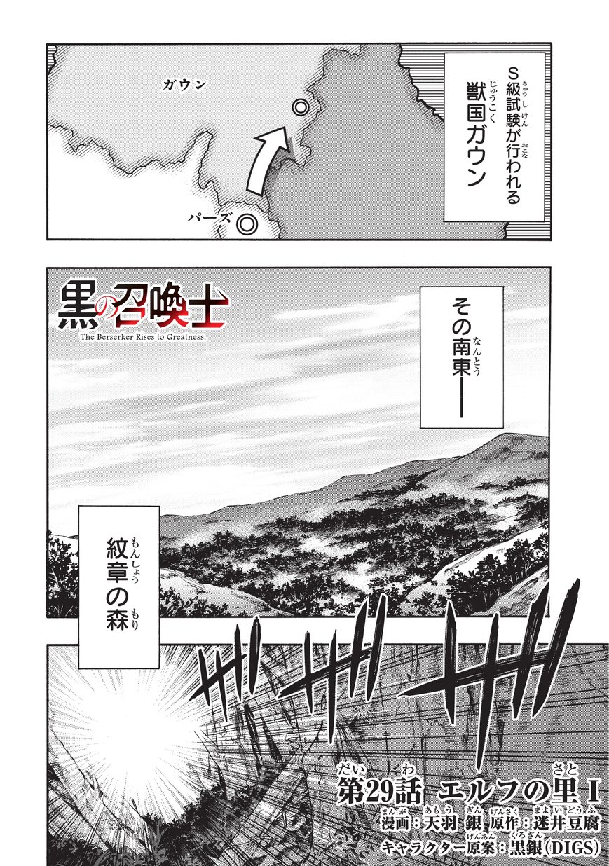 黒の召喚士 - 第29話 - Page 1