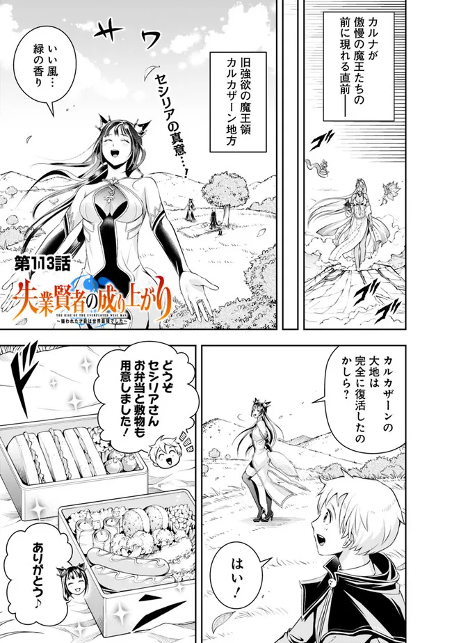 失業賢者の成り上がり　～嫌われた才能は世界最強でした～ - 第113話 - Page 1