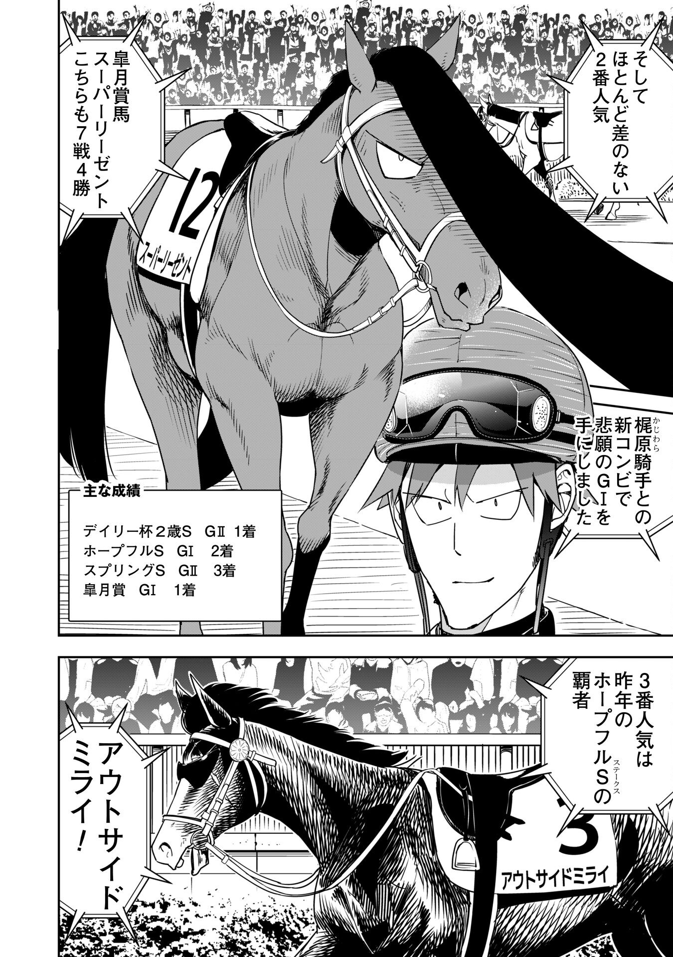 転生競走馬 H-MAN エッチマン 第36.2話 - Trang 5