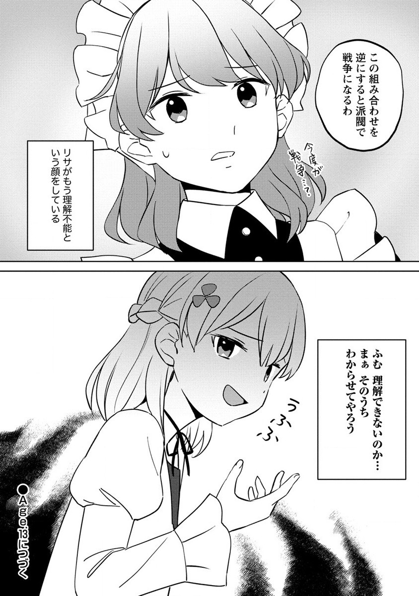公爵令嬢に転生してしまったので、メンタル乙女な俺は、全力で女の子を楽しみます 第12.2話 - Trang 11
