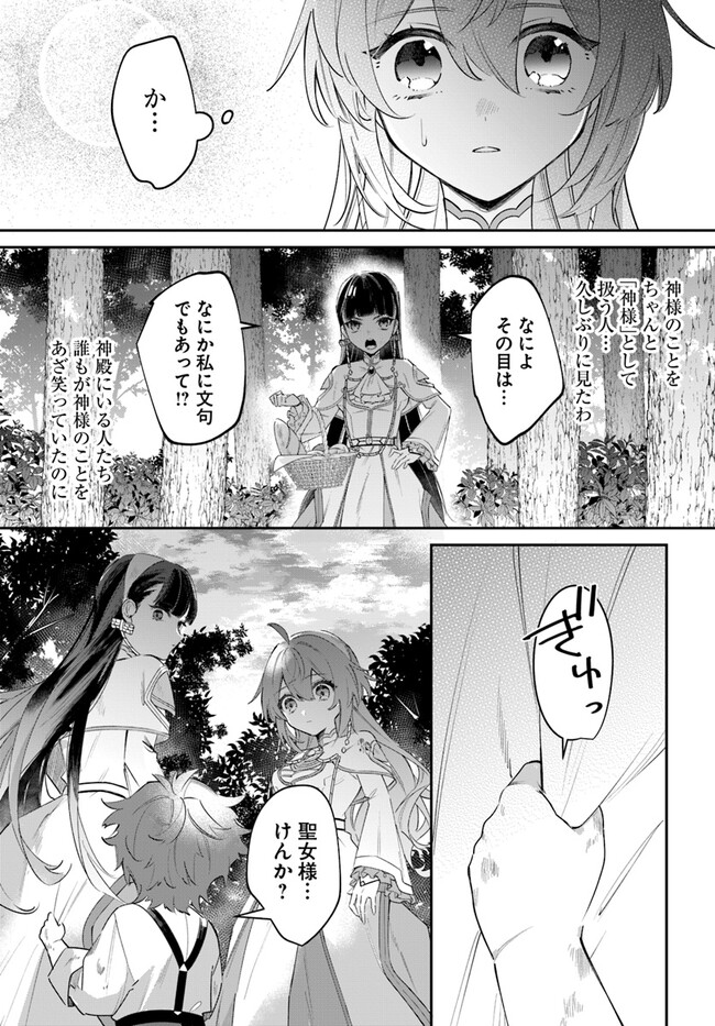 聖女様に醜い神様との結婚を押し付けられました - 第5話 - Page 25