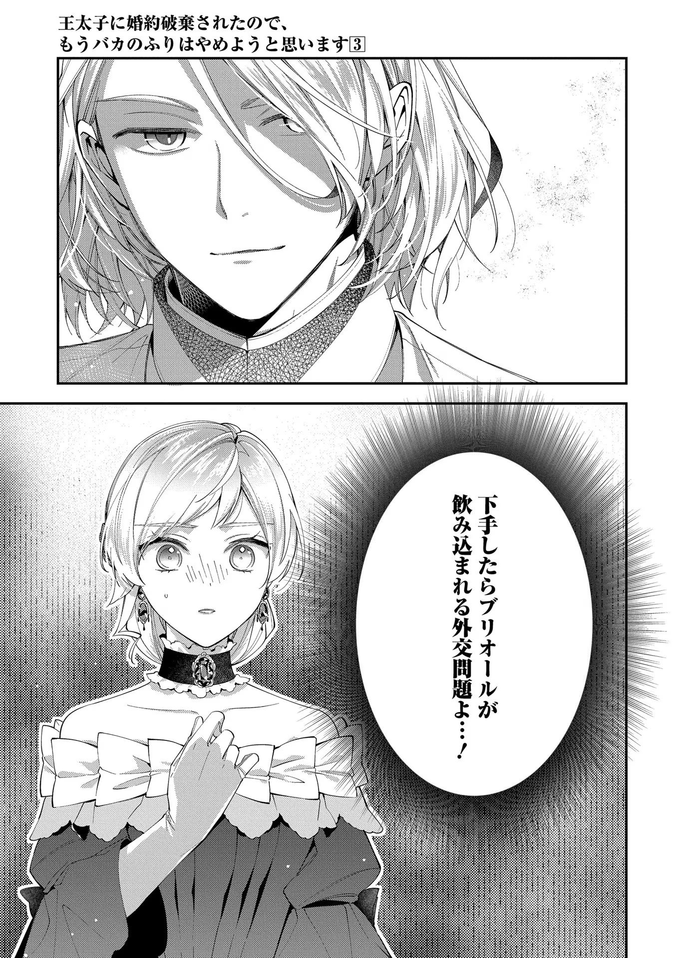 王太子に婚約破棄されたので、もうバカのふりはやめようと思います - 第11話 - Page 33