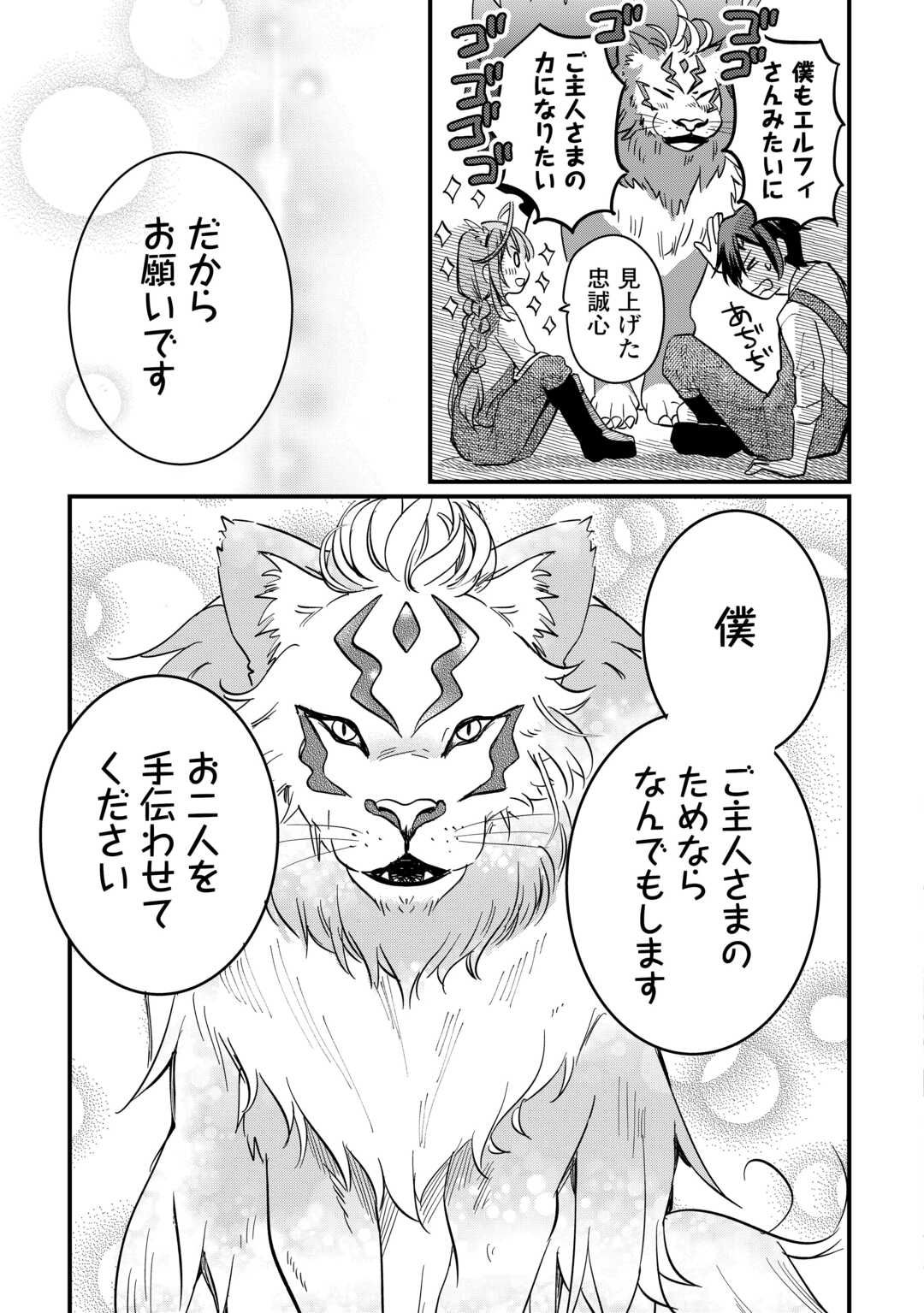 トカゲ（本当は神竜）を召喚した聖獣使い、竜の背中で開拓ライフ - 第6話 - Page 11