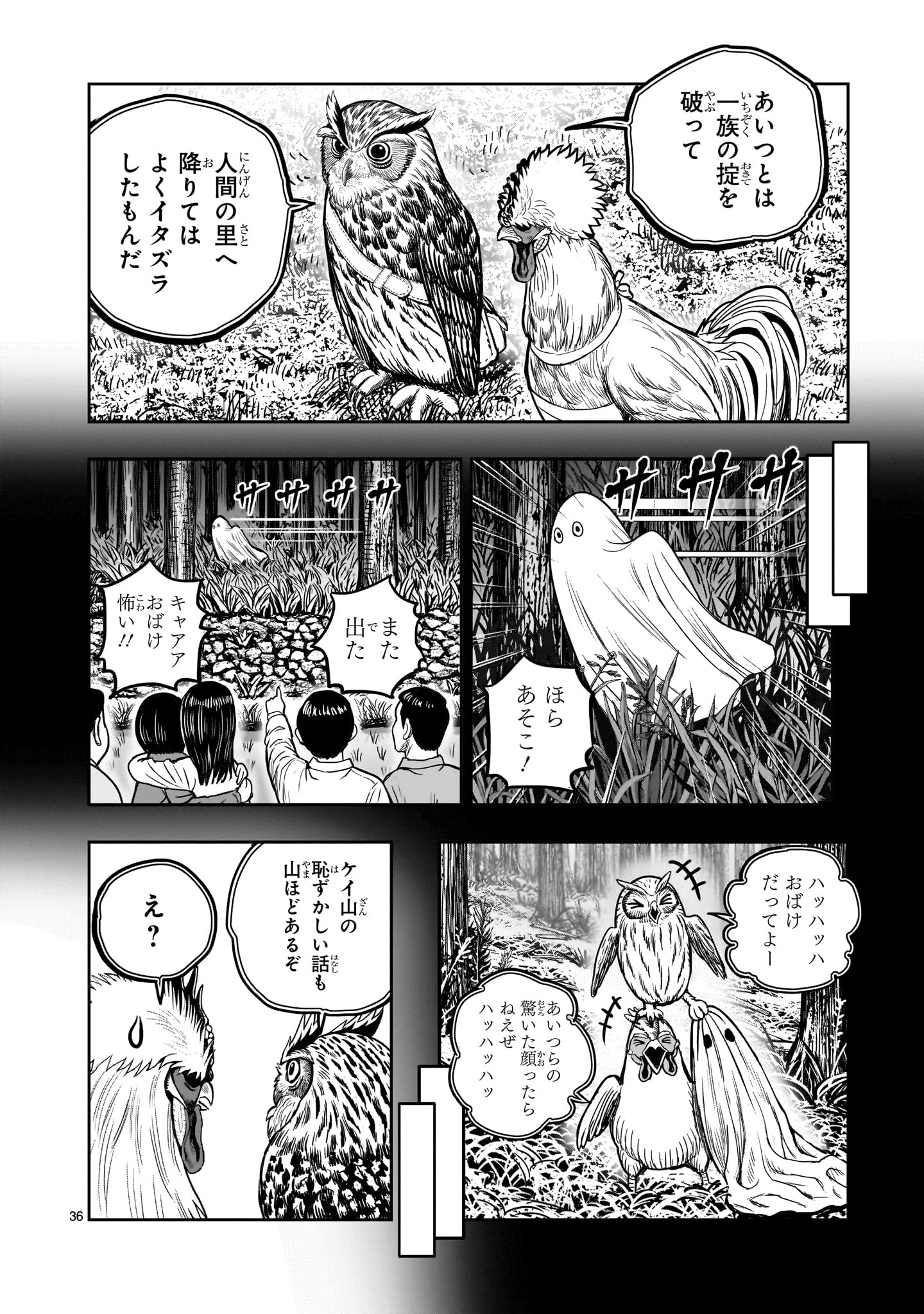 ニワトリ・ファイター - 第38話 - Page 36