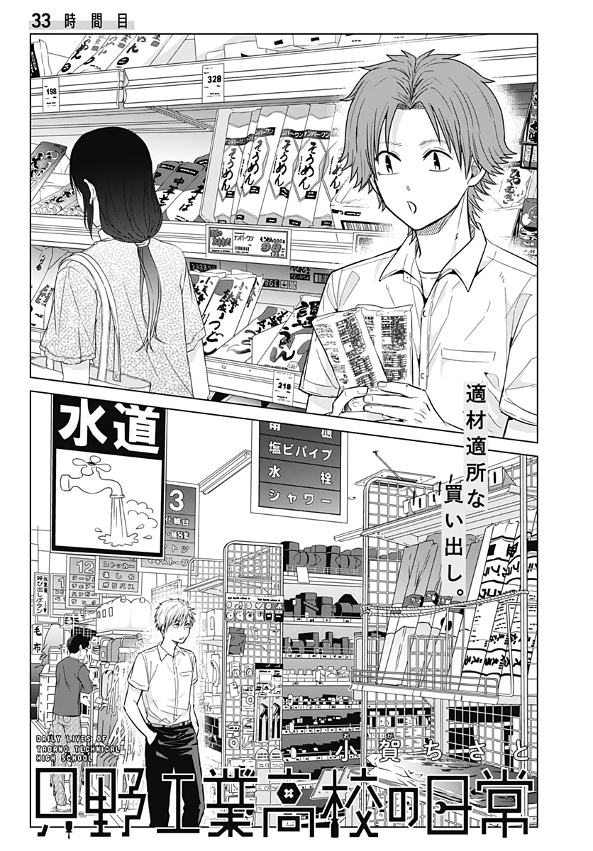 只野工業高校の日常 - 第33話 - Page 1