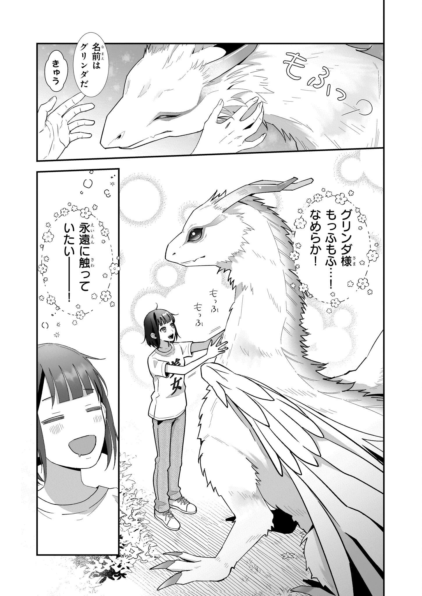 お疲れアラサーは異世界でもふもふドラゴンと騎士の世話をしています - 第1話 - Page 21