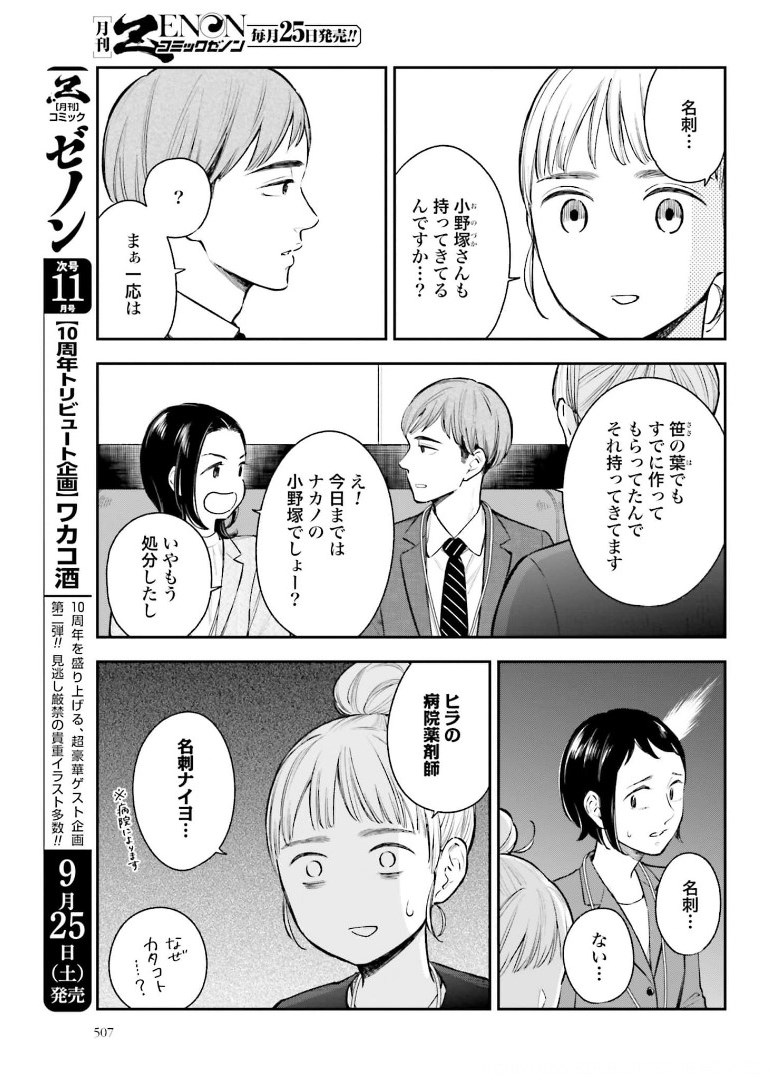 アンサングシンデレラ 病院薬剤師 葵みどり - 第39話 - Page 11