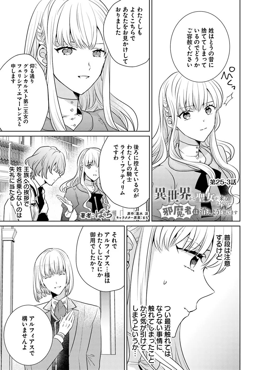 異世界から聖女が来るようなので、邪魔者は消えようと思います - 第25話 - Page 13