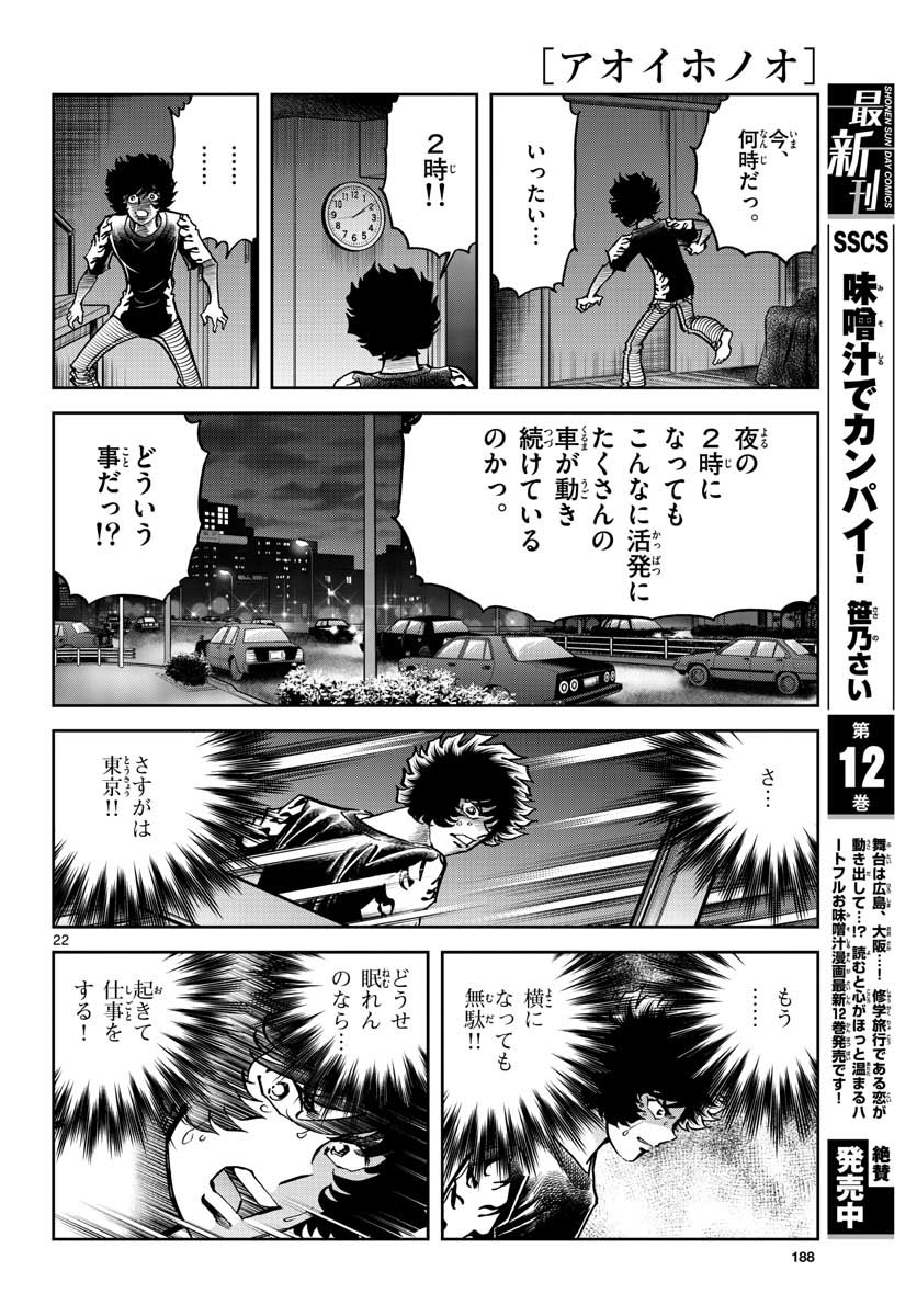 アオイホノオ - 第154話 - Page 22