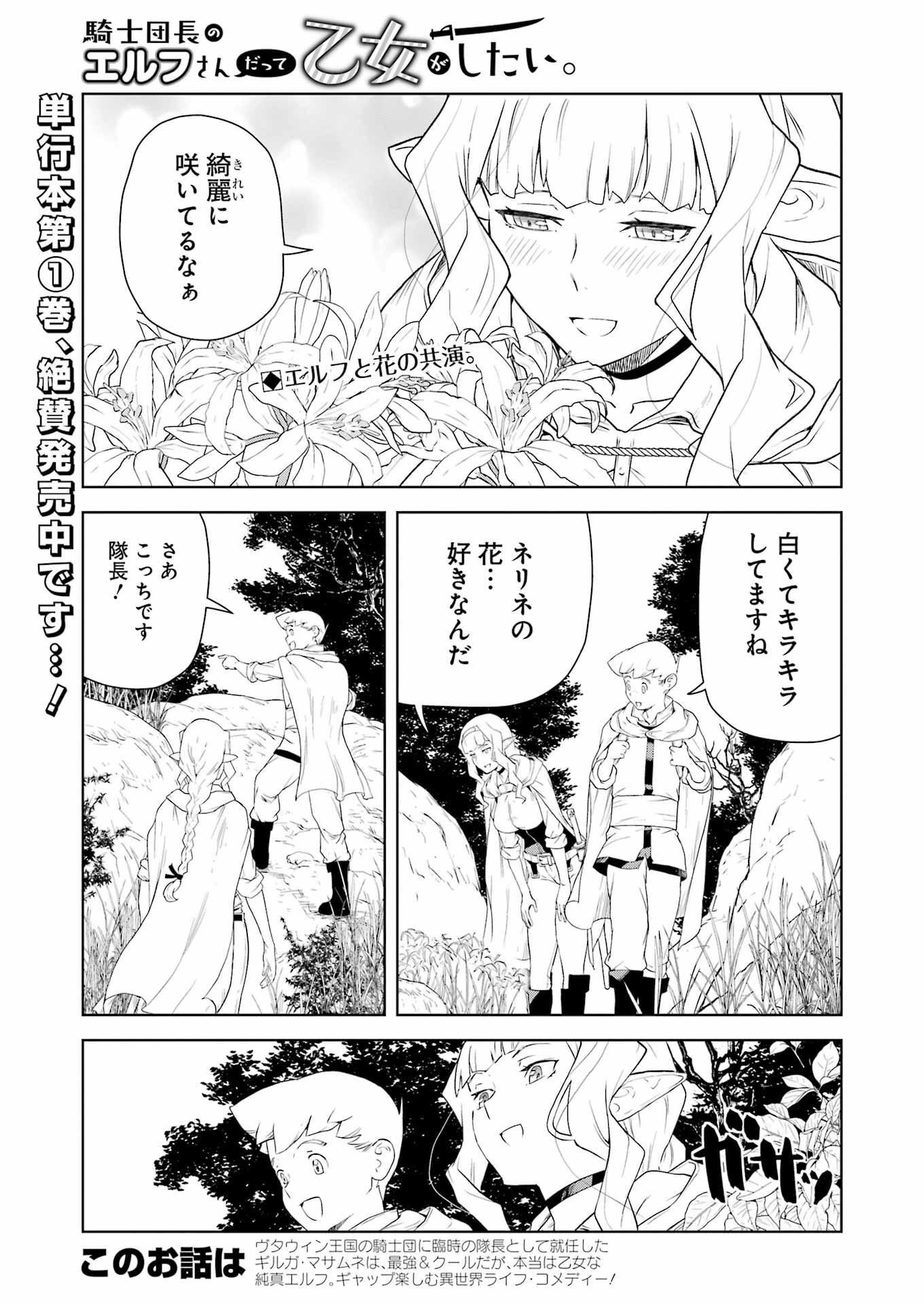 騎士団長のエルフさんだって乙女がしたい。 第17話 - Trang 1