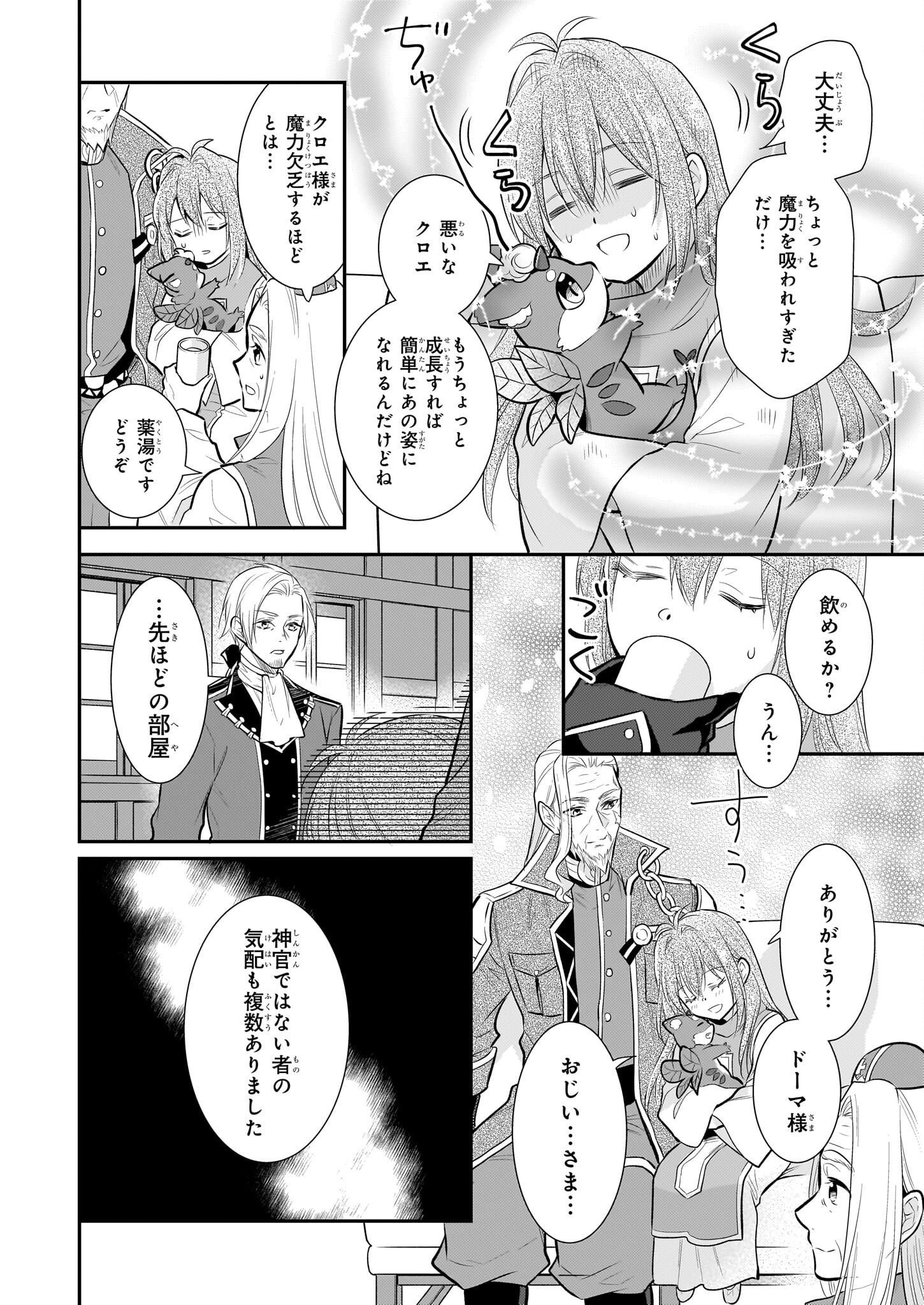 草魔法師クロエの二度目の人生 自由になって子ドラゴンとレベルMAX薬師ライフ - 第11話 - Page 8