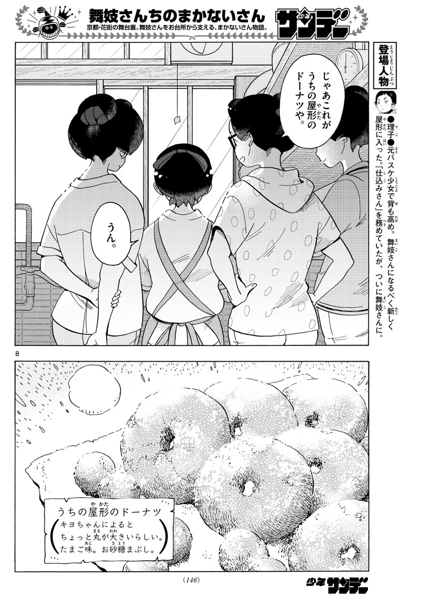 舞妓さんちのまかないさん - 第210話 - Page 8