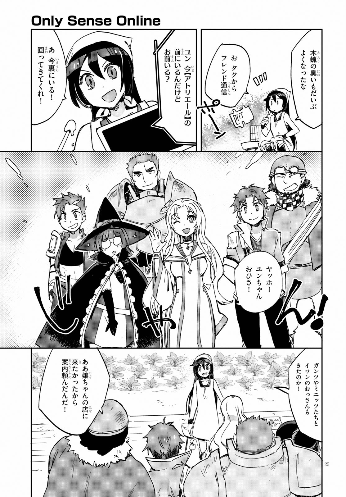 オンリーセンス・オンライン - 第63話 - Page 25