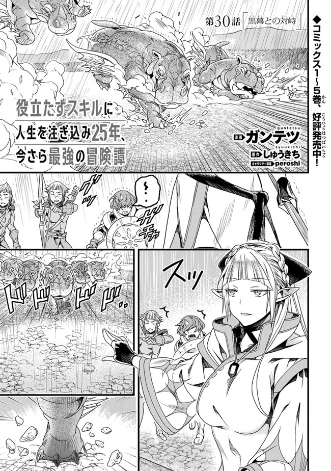 役立たずスキルに人生を注ぎ込み25年、今さら最強の冒険譚 - 第30話 - Page 1