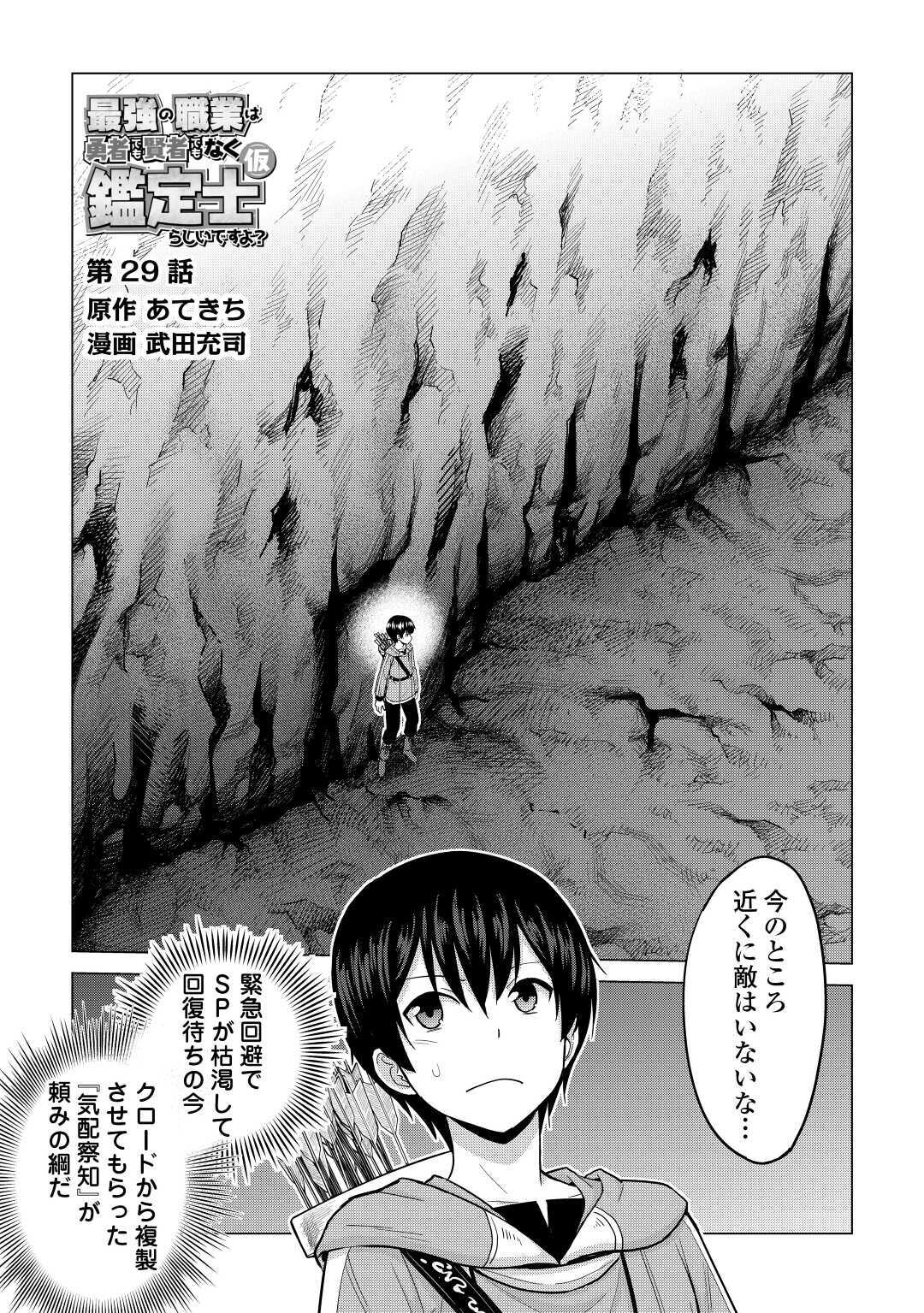 最強の職業は勇者でも賢者でもなく鑑定士（仮）らしいですよ？ - 第29話 - Page 1