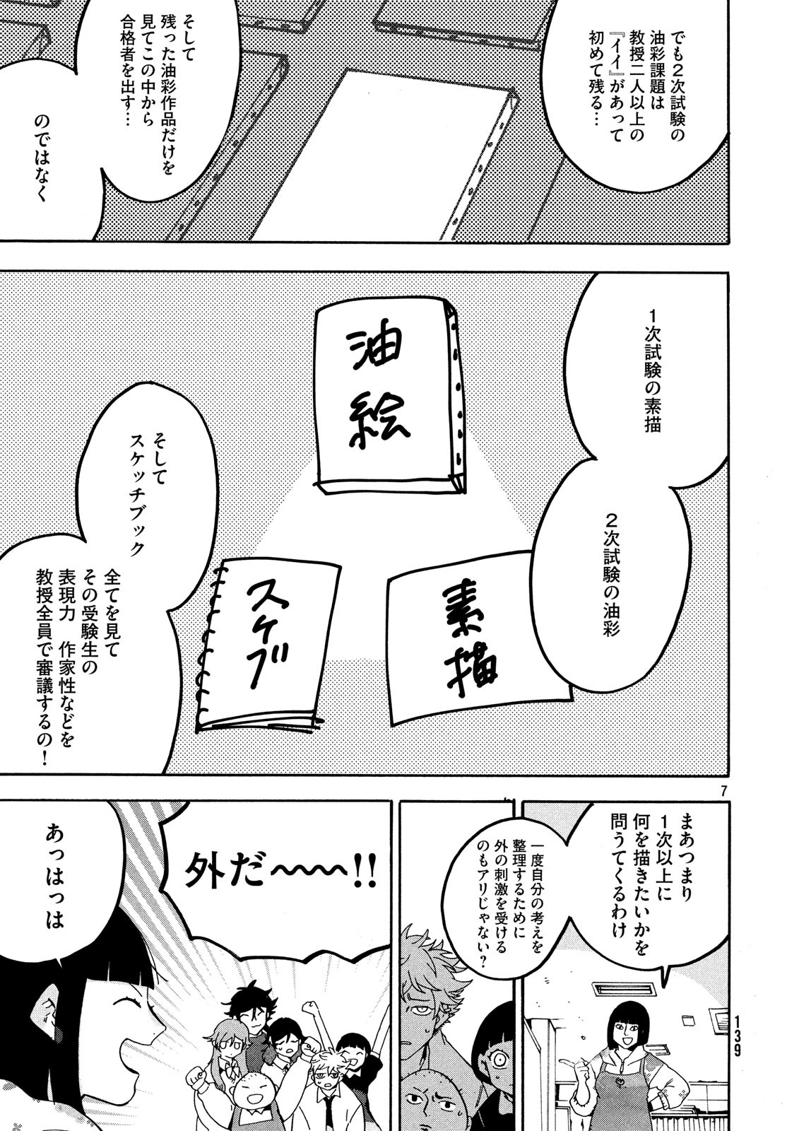 ブルーピリオド - 第17話 - Page 7